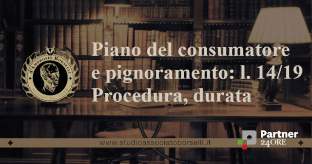 Piano del consumatore e pignoramento